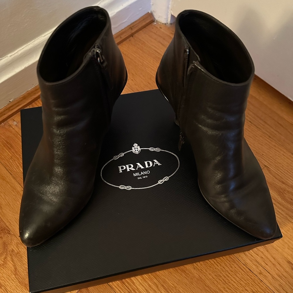 PRADA boots 37.5 size 7 US